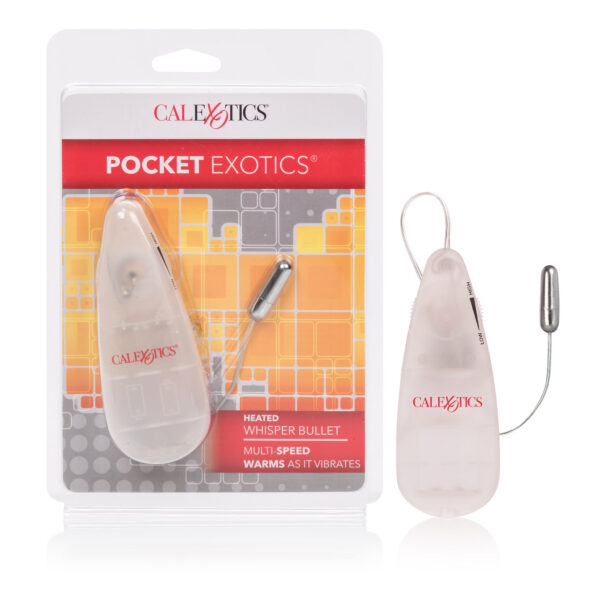 Intensely powerful micro-stimulator. Warms as it vibrates to an incredible 104F/40C. Body safe