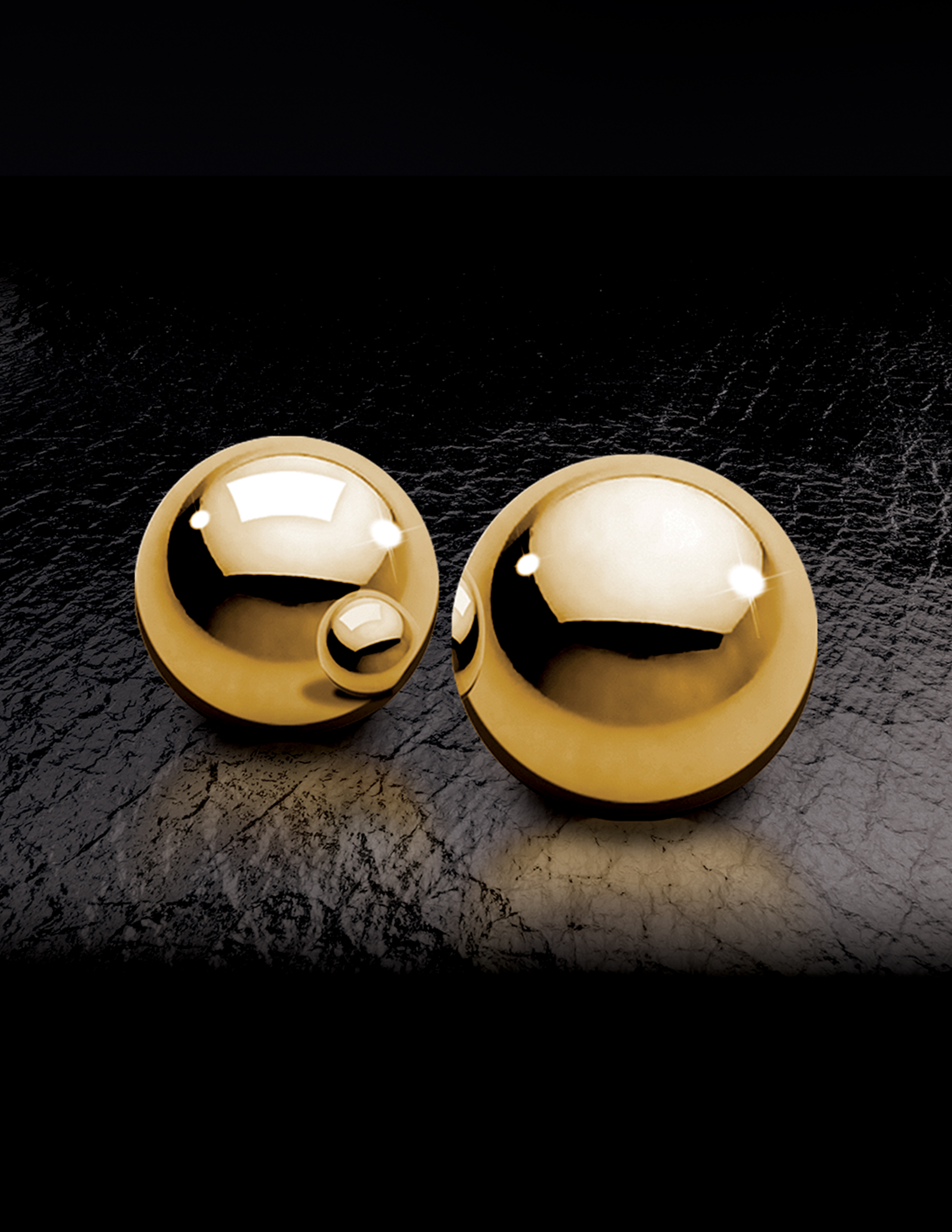 Fetish Fantasy Gold Ben-Wa Balls - Gold - Image 4