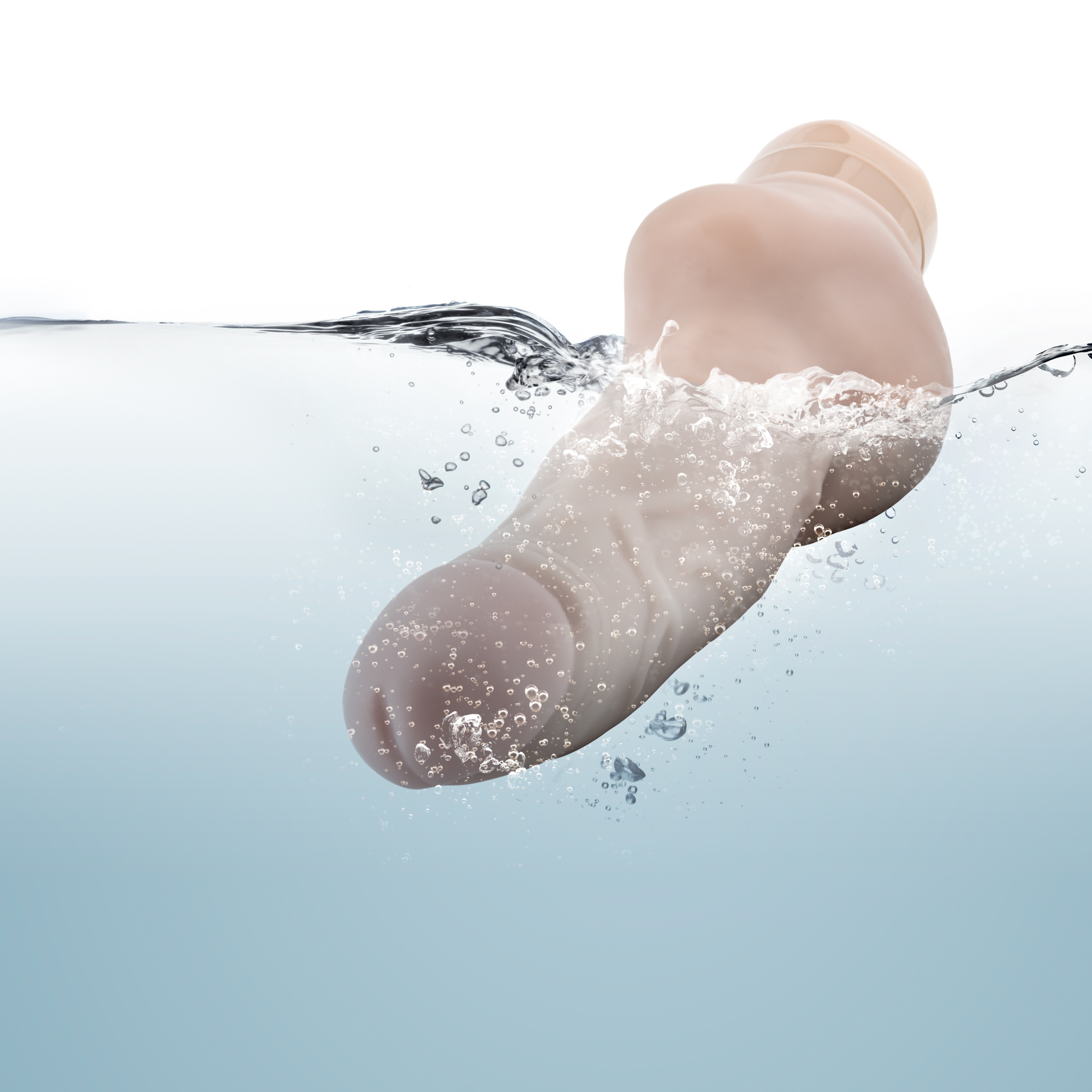 Dr. Skin - Cock Vibe #12 - Beige - Image 8