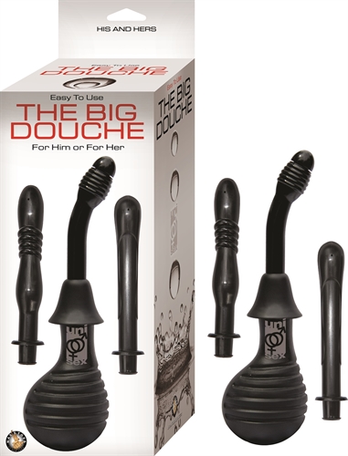 The Big Douche is for him and for her! Easy to use