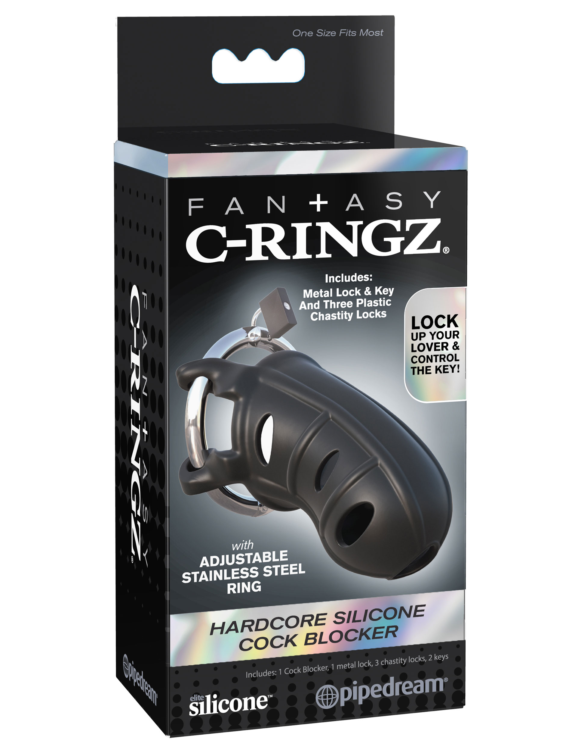 and make sure your partner keeps his cock where it belongs! This high-end chastity cage is made from our body-safe