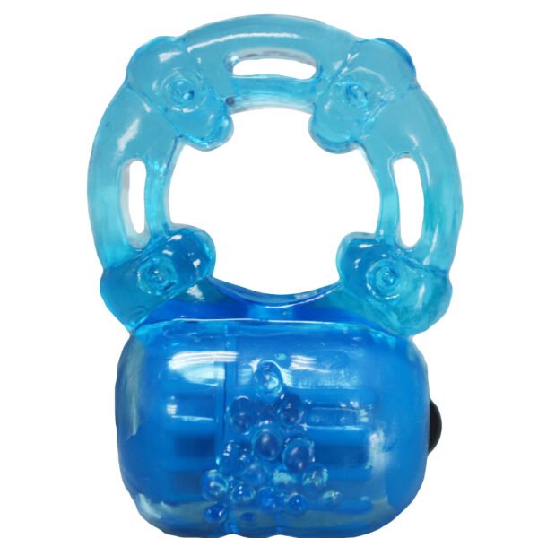 This Reusable Vibrating Cock Ring from Top Cat Toys is erotic purr..fection! <br><br> Comfortable for any size