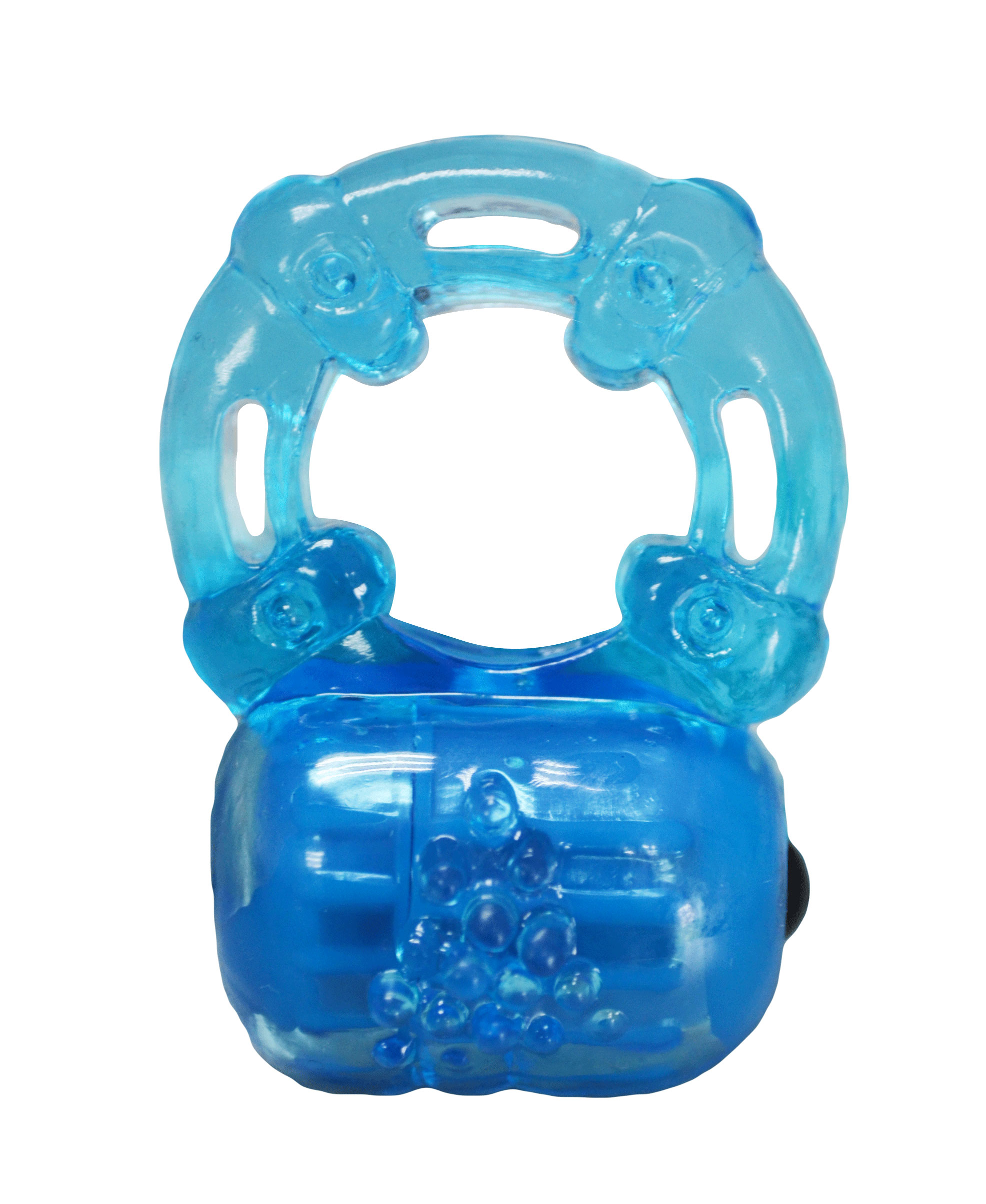This Reusable Vibrating Cock Ring from Top Cat Toys is erotic purr..fection! Comfortable for any size