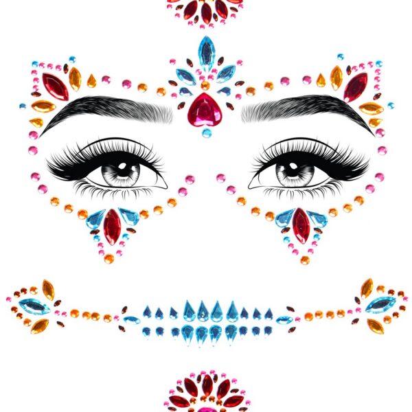Day of the Dead Adhesive Face Jewels
