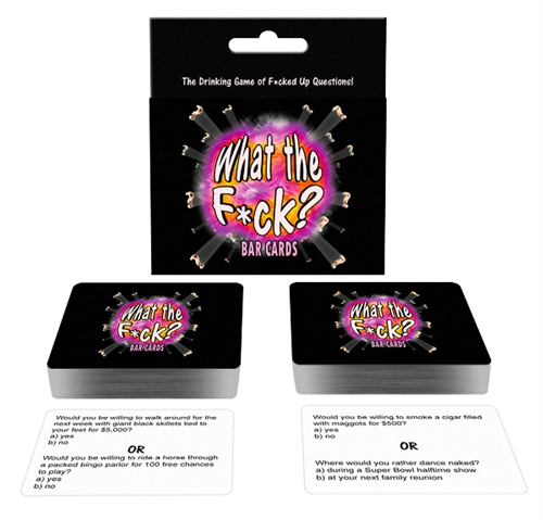 The drinking game of totally fucked up and raunchy questions.. Over 200 original