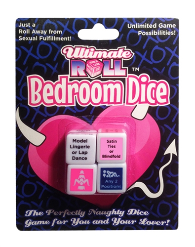 Leave your sex-play up to fate with one roll of the dice! With Ultimate Roll Bed room dice