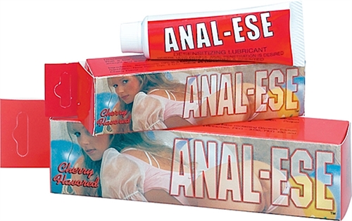 Cherry flavored desensitizing lubricant for men or women. 14.78 mL.