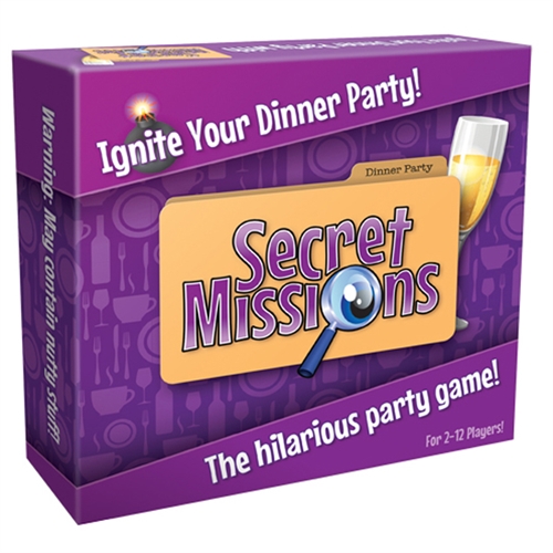 Secret Missions is the ultimate ice breaker party game - guaranteed to put the fizz bang time into your bash. It may be naughty