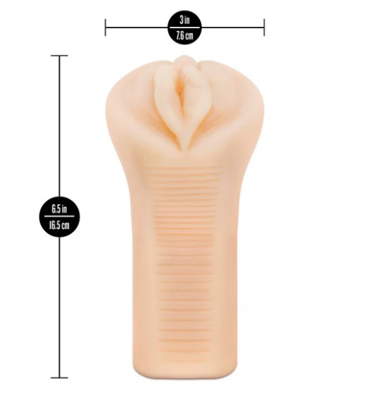 and designed to take control. This premium male masturbator delivers a smooth