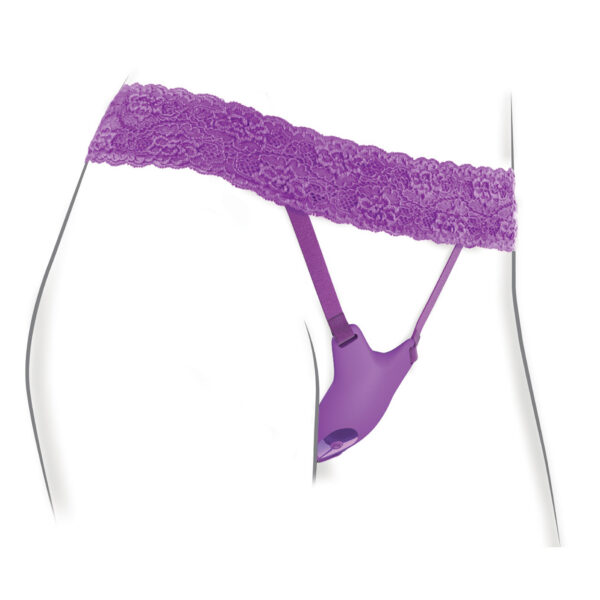 Fantasy for Her Ultimate G-Spot Butterfly Strap-on - Purple