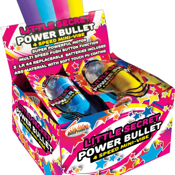 Little Secret Power Bullet - 12 Piece Display