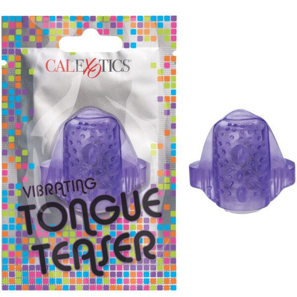 Foil Pack Vibrating Tongue Teaser - Purple