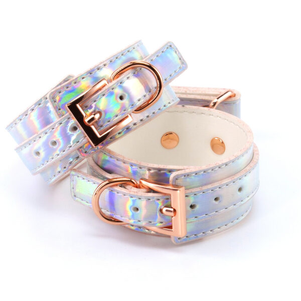 Cosmo Bondage - Ankle Cuffs - Rainbow Rainbow