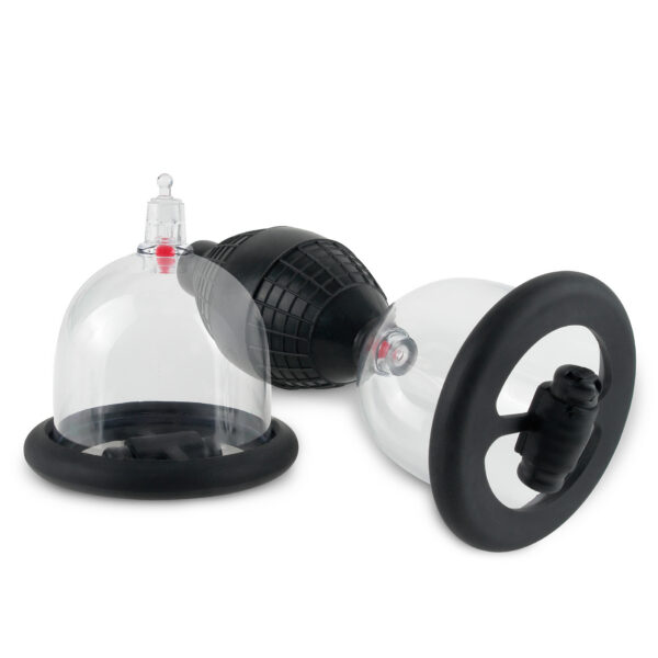 Make your nipples perk with pleasure with the incredible Fetish Fantasy Vibrating Pleasure Cups! Using techniques derived from ancient Chinese cupping sets