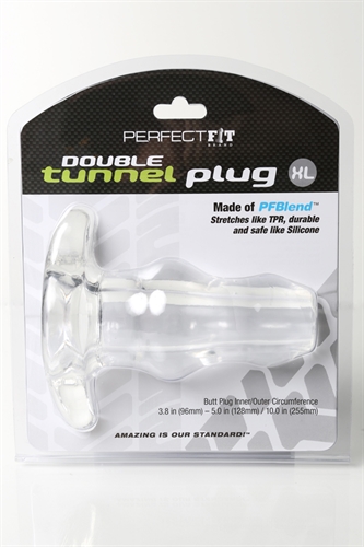 Double Tunnel Plug XL - Clear - Image 2