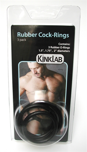 Cockrings are designed to enhance males erection size and duration. 3 pack.