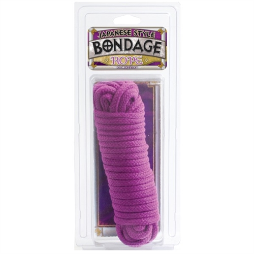 Made of the highest quality cotton rope and will never burn or irritate your skin. Rope measures 32-feet long.