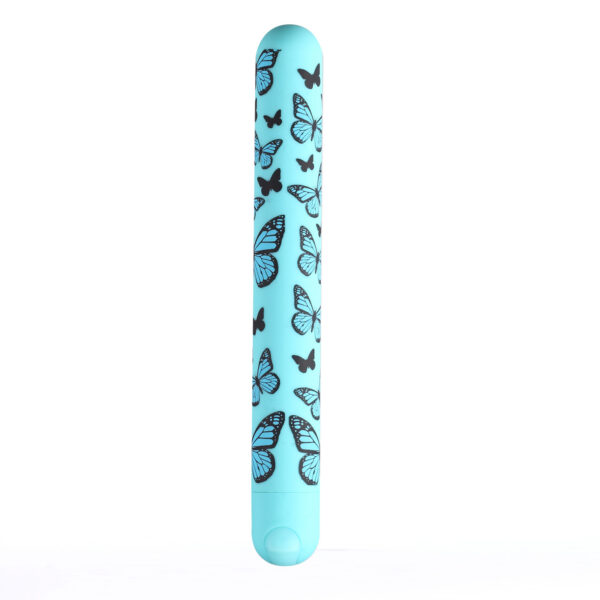 Monarch X-Long Butterfly Print Bullet - Blue