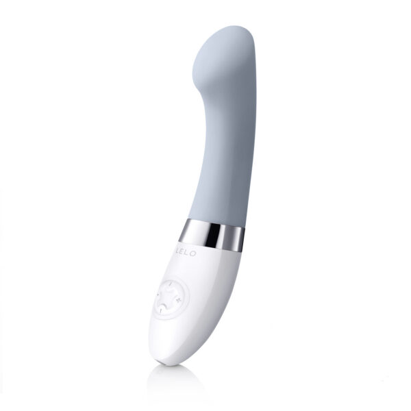 Gigi 2 is the enhanced version of Lelos wildly popular G-spot vibrator arguably the most positively reviewed Pleasure object created. Featuring a signature flattened tip perfect for exploring this erogenous zones its new upgrades include even softer silicone a fully-waterproof design and a 100 percent increase in power. Sacrificing none of its discretion and class the 8 different vibration patterns will lead you on a waltz into ecstasy where the intensities of pleasure become impossible to describe.
