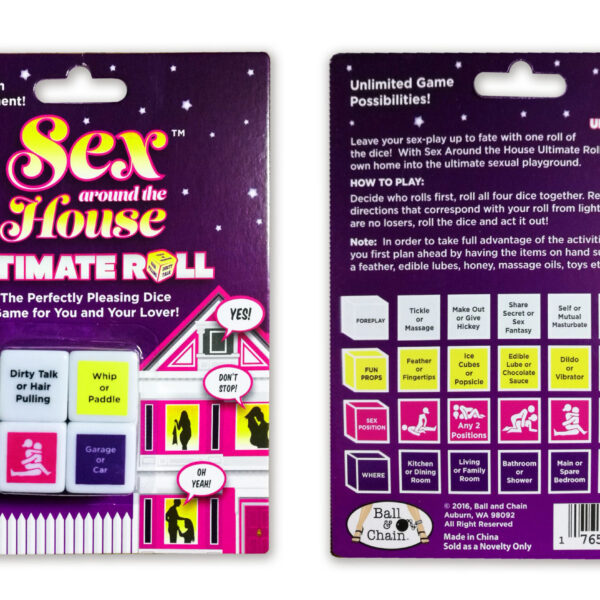 Sex Around the House Ultimate Roll - Dice Game