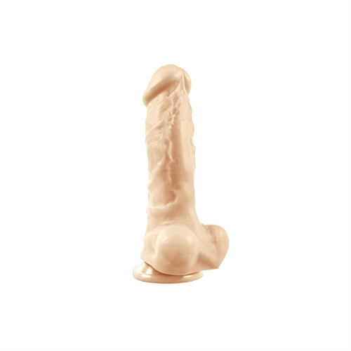 Award-winning Colours Pleasure Dongs are now available in extra girthy editions for those who are looking for a more fulfilling experience. <br><br> Colours Pleasures Dildo's are realistic molded penises casted in superior grade silicone. Their satin texture provides a more satisfying sensation. Featuring 8 inches of insertable length with a strong suction cup. <br><br> 24.13 cm. x 7.3 cm.