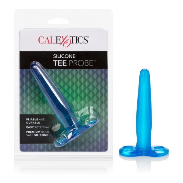 Soft pliable 4.5 inch slim silicone probes with secure grip.