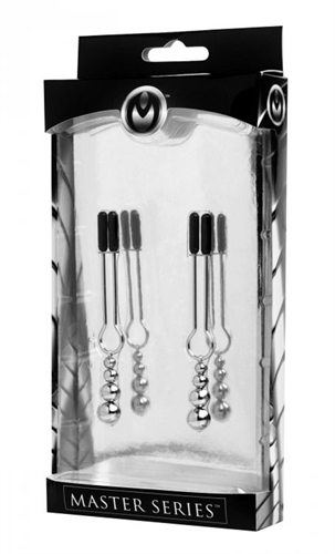 Adorn Triple Bead Nipple Clamp Set - Image 2