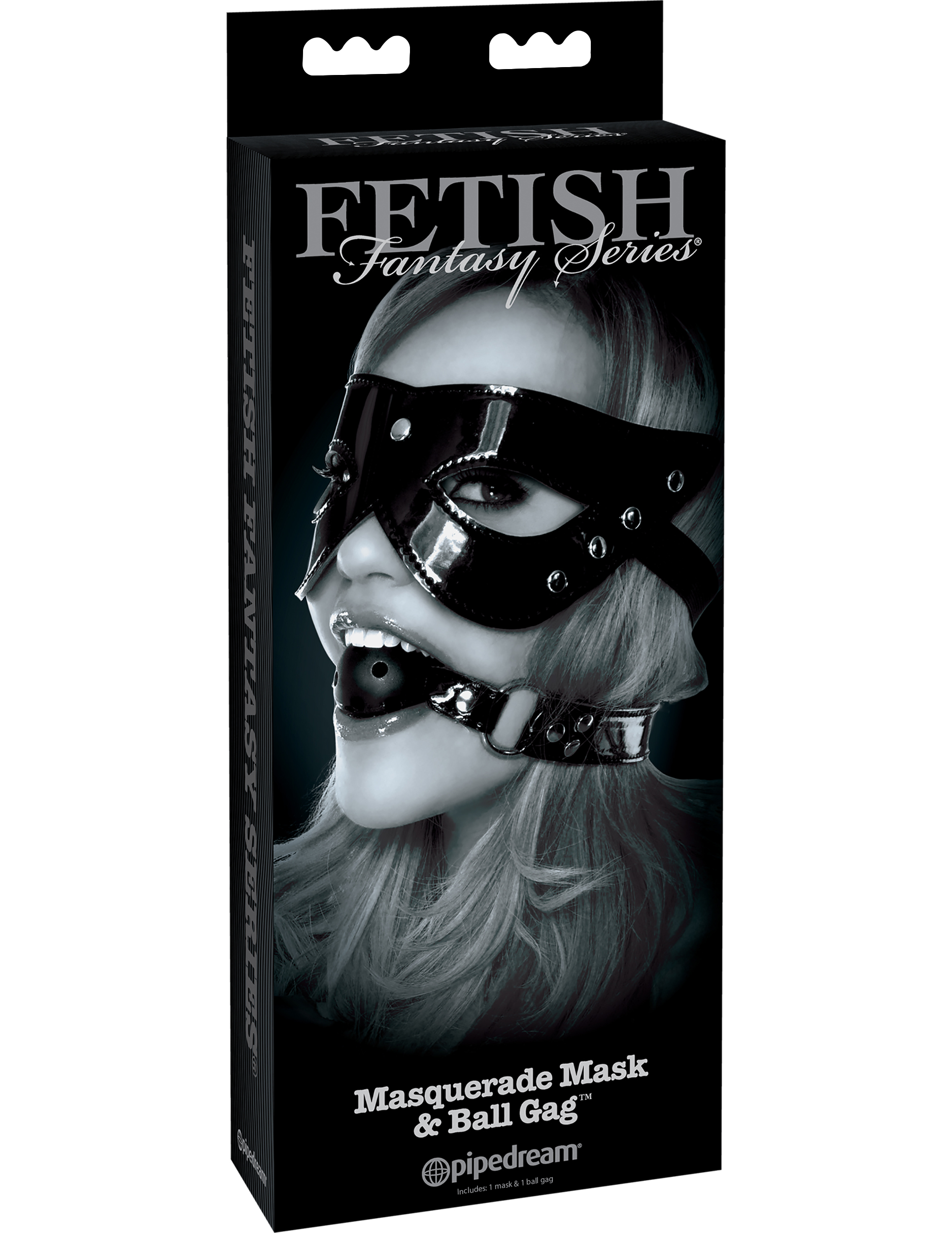 Fetish Fantasy Limited Edition Masquerade Mask and Ball Gag - Image 2