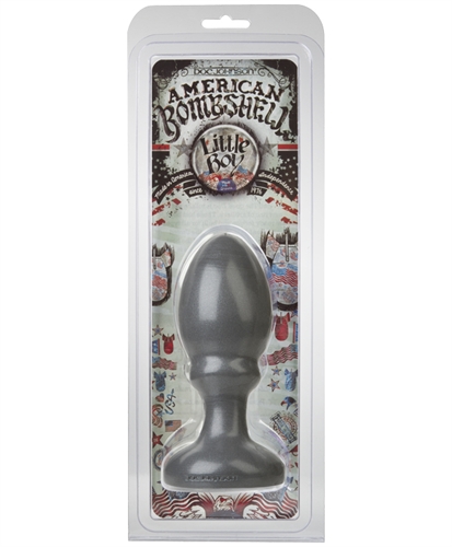 The Little Boy features a tapered head for easy insertation. Middle ring for extra stimulation and stretch. With a total length 6.25-inches this little boy is built for pleasure.
