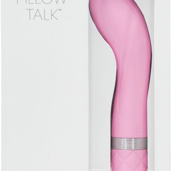 Pillow Talk Sassy G-Spot Vibe  With Swarovski Crystal - Pink