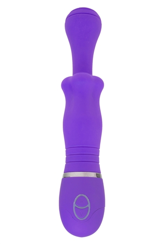 The charlotte Rose for vaginal clitoral and nipple play. V-button controls heads vibration. R-button controls head rotation. To turn off hold R button 3 to 5 seconds. 12 Independent functions.