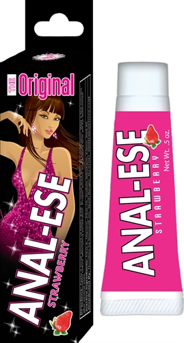 The Original Anal-Ese with an exciting New flavor. Apply a small amount to rectal area prior to penetration.