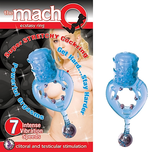 Super stretchy vibrating cockring Nubby vibrating clitoral ticklers
