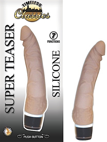 Enjoy the  real feel of the Super Teaser  super soft life-like skin. The squishy material mimics the softness and feel of real skin and feels as natural. Choose a function and enjoy the powerful vibrations.