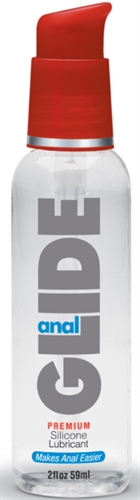 Silicone Based Lubricant Anal Glide is an advanced silicone lubricant that offers smooth frictionless motion for that very special intimate act.
