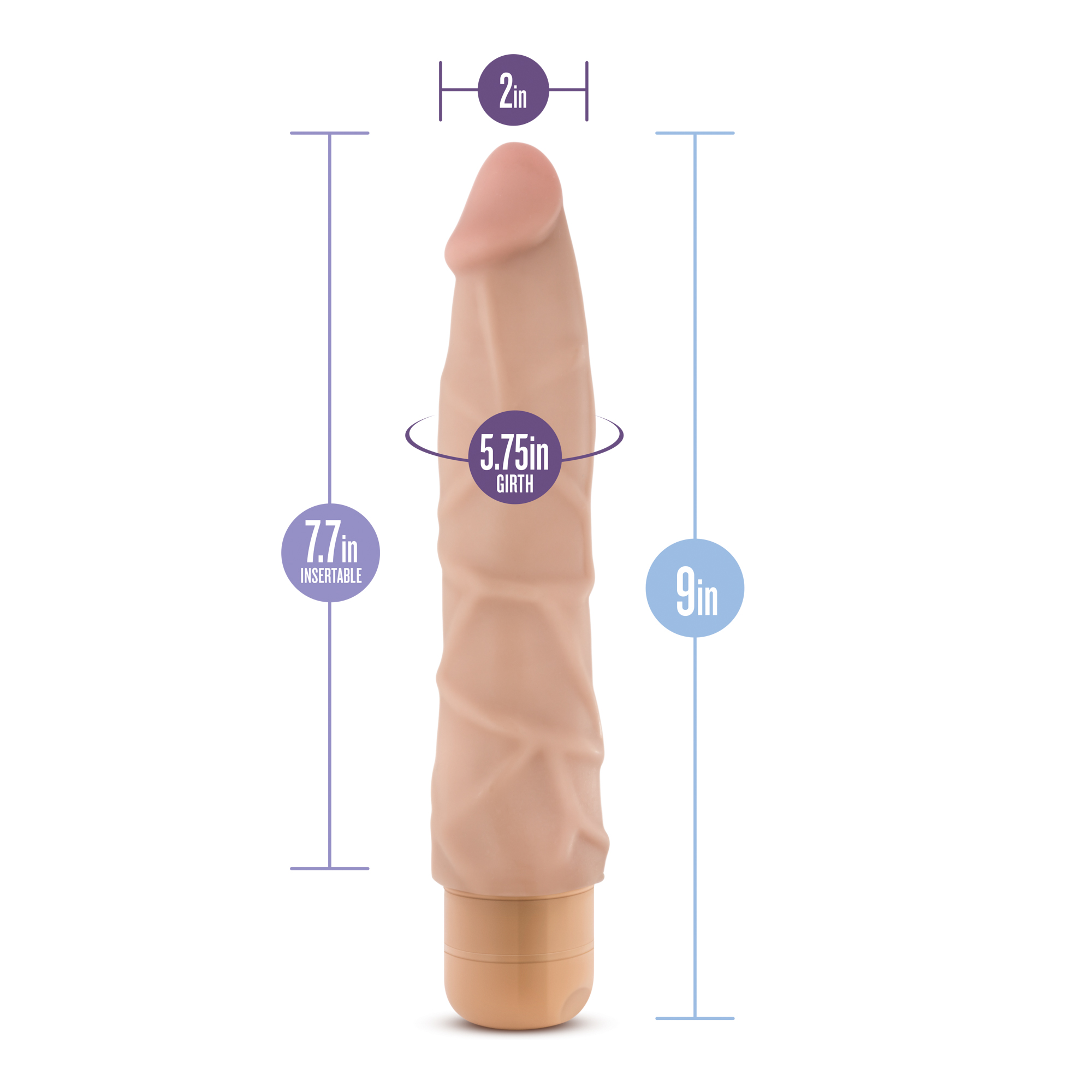 Dr. Skin - Cock Vibe # 1 - Beige - Image 6
