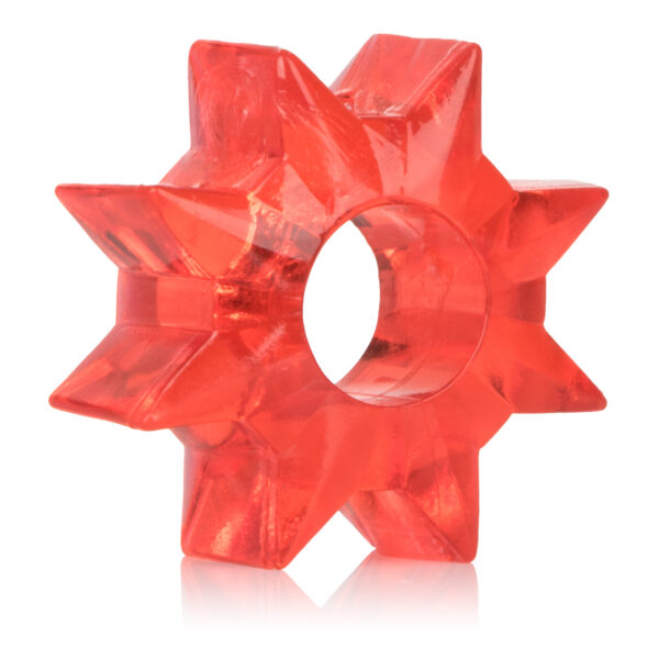 Four super stretchy enhancers in assorted shapes