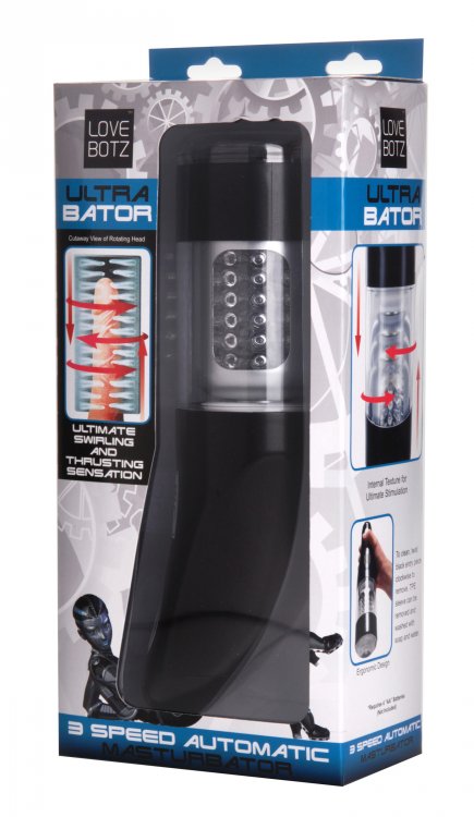 and 4 windows on the sides that let you see all the action. This state of the art automatic masturbation tool boasts an ergonomic hand held design