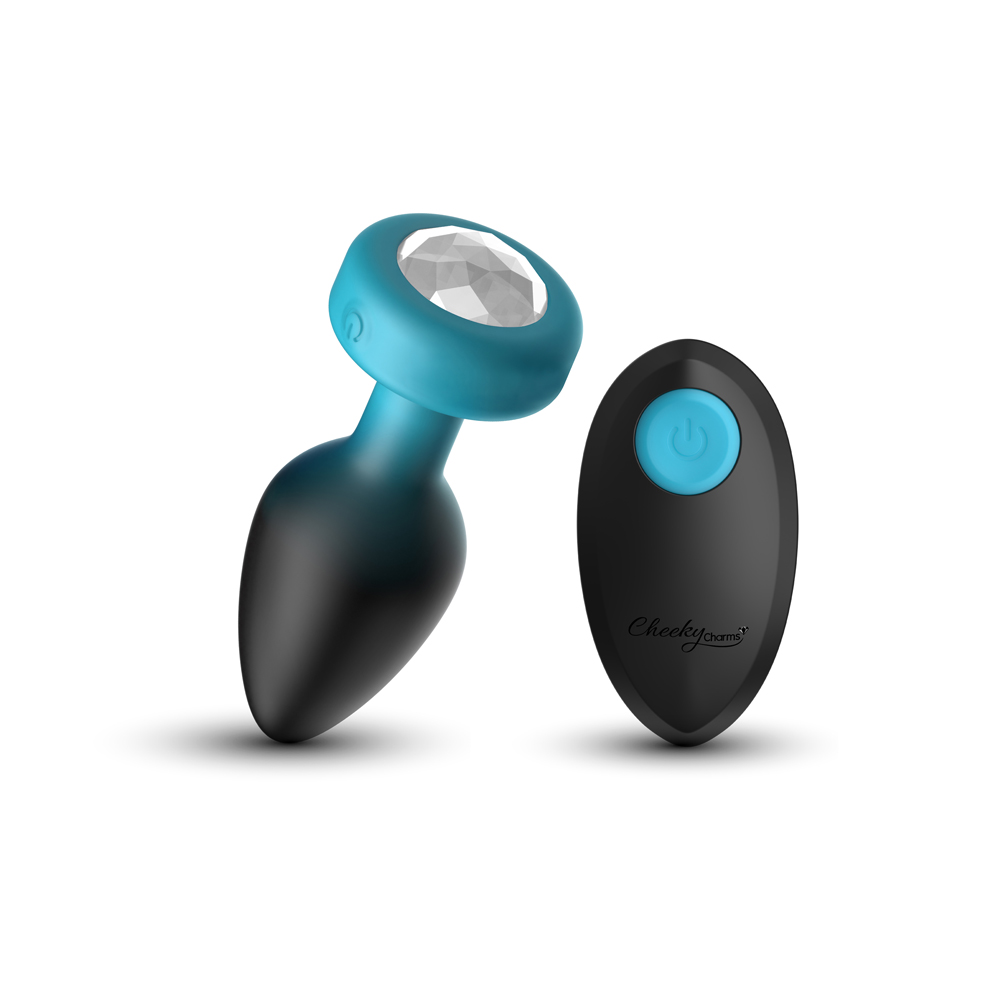 Discover next-level pleasure with the Cheeky Charms Eluxe Vibrating Anal Plug. Thoughtfully designed for both aesthetics and sensation