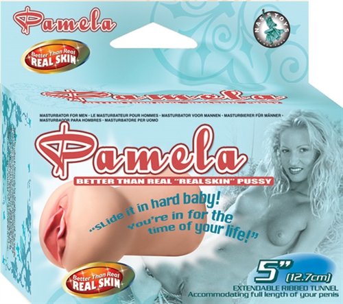 5 inch realistic material. Extendable ribbed tunnel accommodates the full length of your cock.