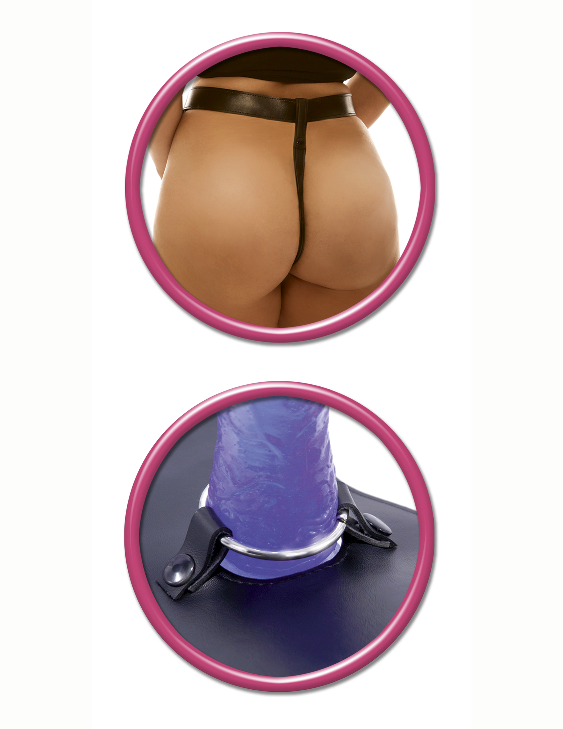 a real-size strap-on for full-figured women! The Plus-Size Strap-On flatters and fits women with curves