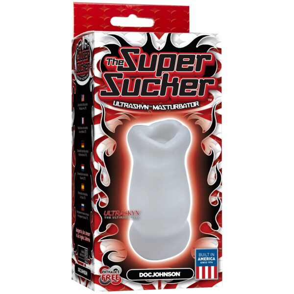 Here is one mouth you won't mind feeding. Doc Johnson presents The Super Sucker