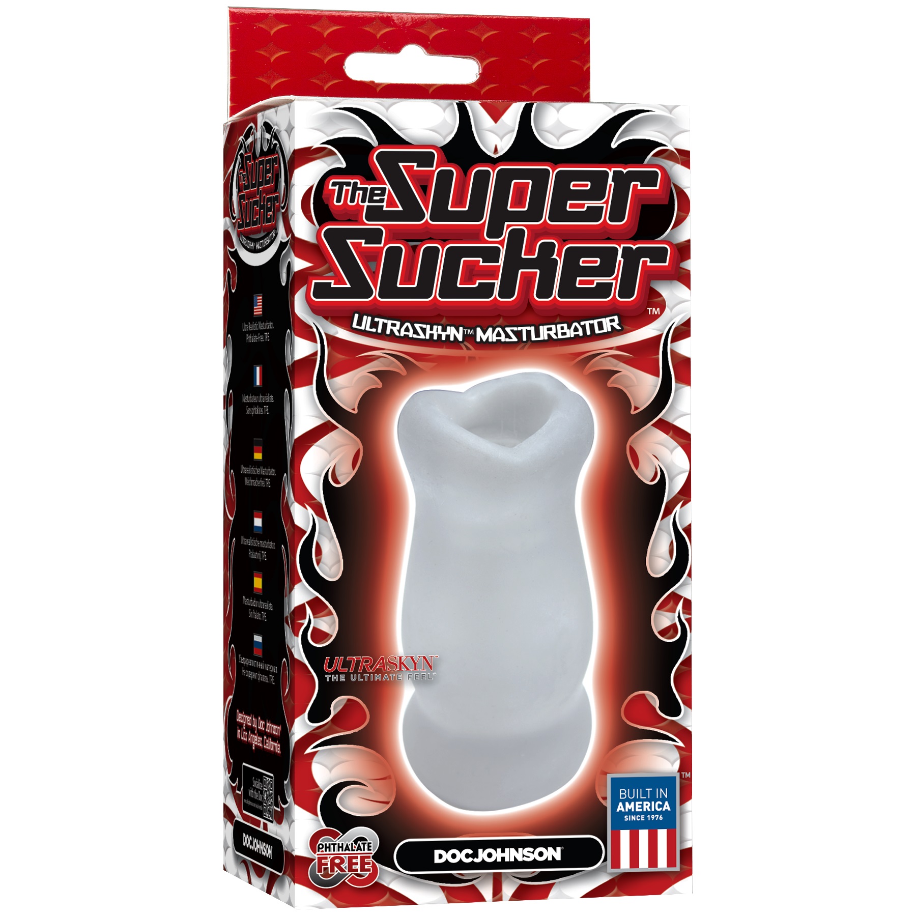 Here is one mouth you won't mind feeding. Doc Johnson presents The Super Sucker