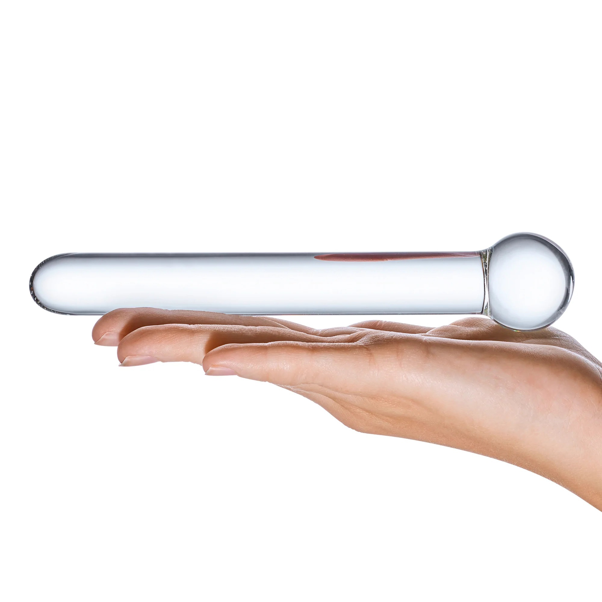 smooth strokes. It also has a bulb-shaped base that allows you to easily grip the toy as you use it for deep