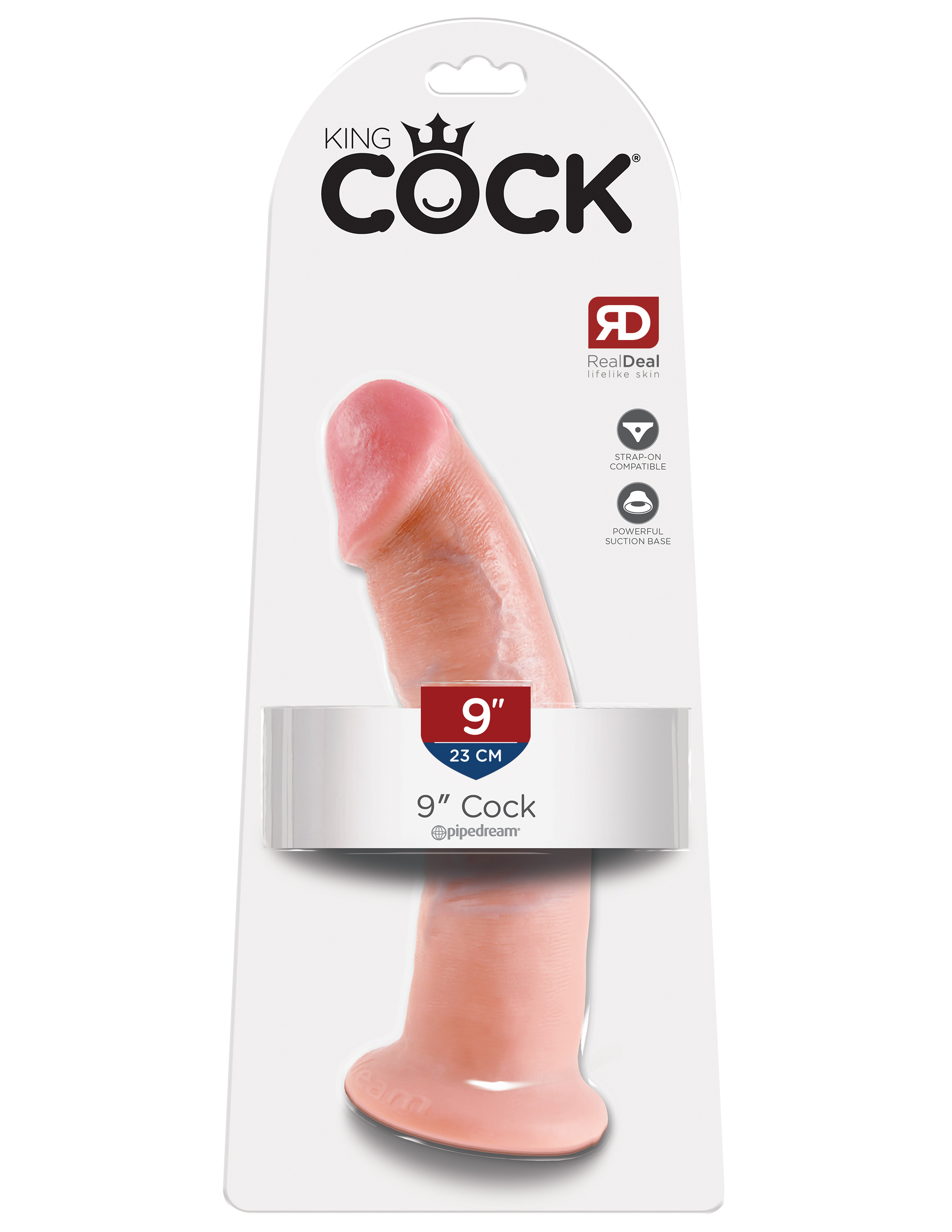 King Cock 9-Inch Cock - Flesh - Image 5