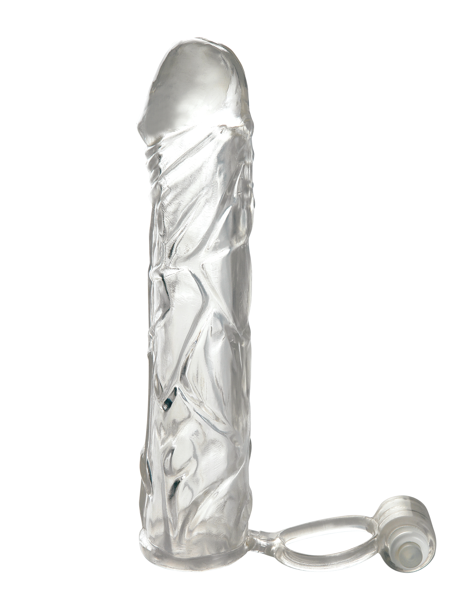 Fantasy X-Tensions Vibrating Super Sleeve - Clear - Image 4