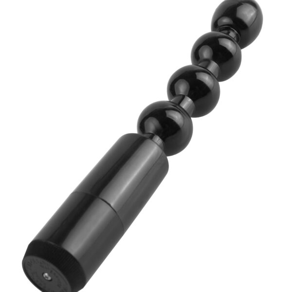 The Power Beads have a tapered tip for easy entry before gradually expanding to 1-inch. The flexible shaft bends with your bodys contours while the powerful whisper-quiet motor is controlled by multi-speed dial at the base.