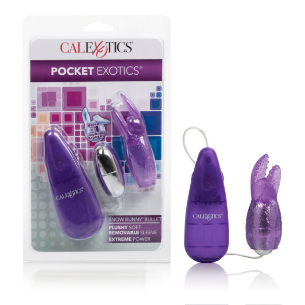 Voted #1 Bunny Arouser. High-intensity vibrating bullet with removable