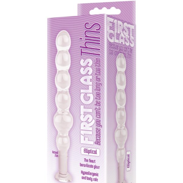 The 9's Glass Thins - Elliptical Glass Plug