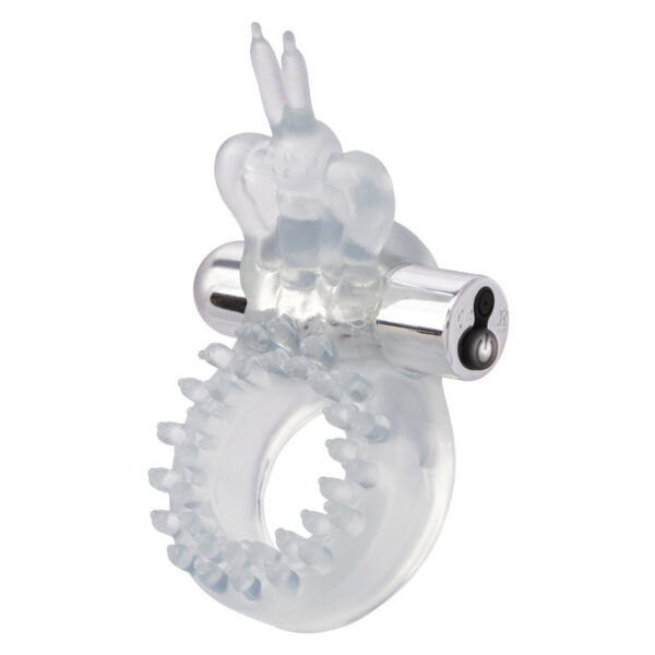 Waterproof Vibrating enhancer arouses and maintains him while providing  incredible stimulation for her Removable wireless micro-stimulator PVC  (enhancer) ABS with silver plating (stimulator) Batteries included   (3 watch